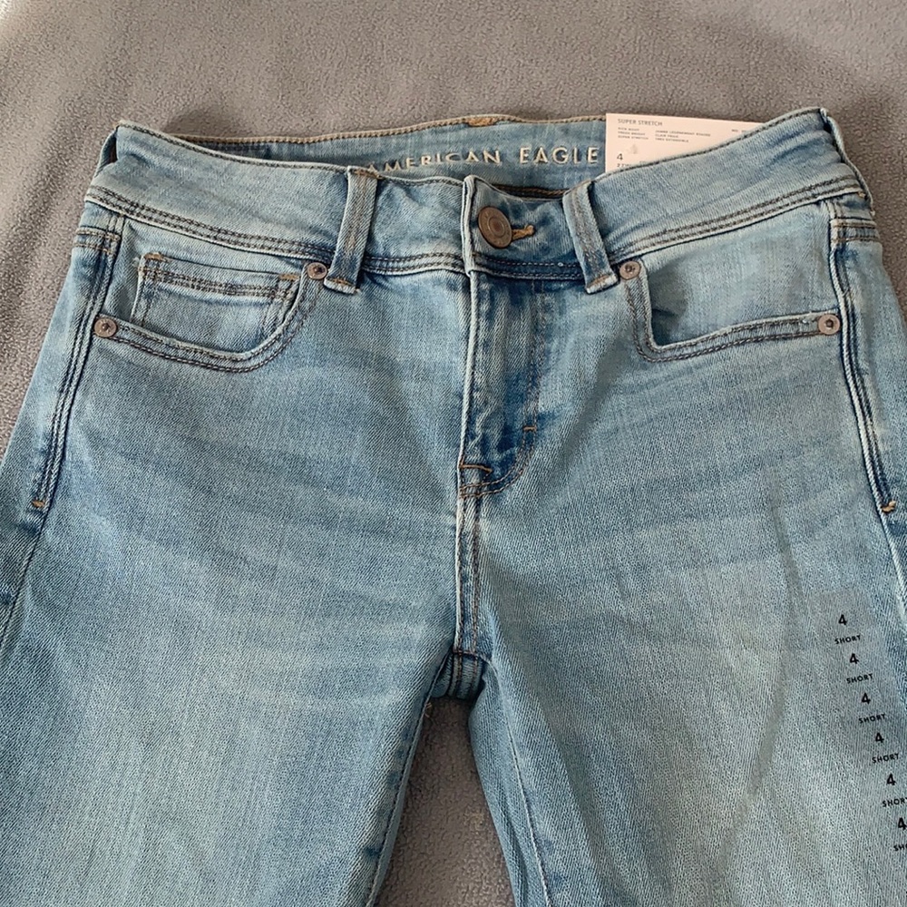 American Eagle Kick Boot Super Stretch Jeans - 4 Short NWT